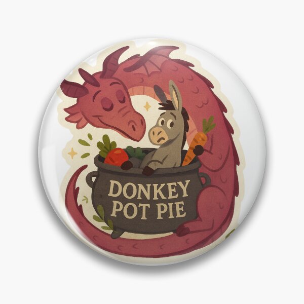 Item preview, Donkey Pot Pie  designed and sold by Drama&Doodles.