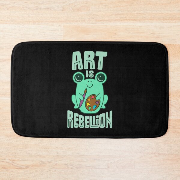 Item preview, art is rebellion pride book frog designed and sold by DesignsByAND.