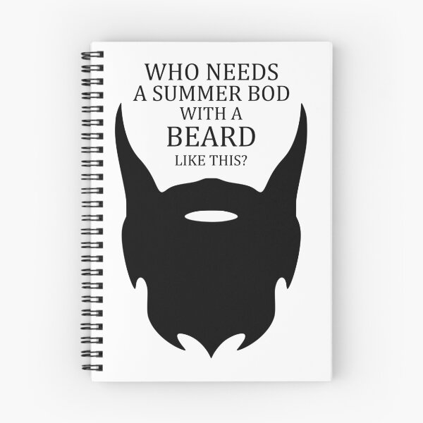 Item preview, Summer bod? Summer beard! designed and sold by DutchMagikarp.
