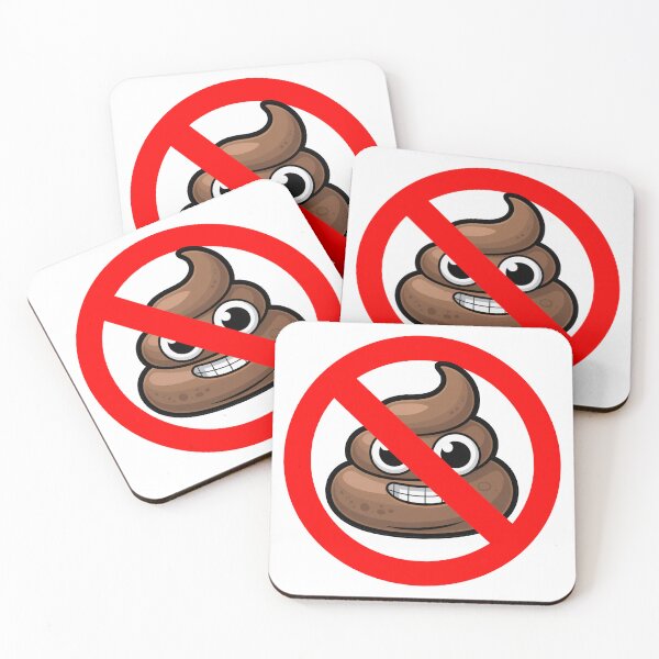 Item preview, No Poop Allowed Zone  designed and sold by MonkiFlipp.