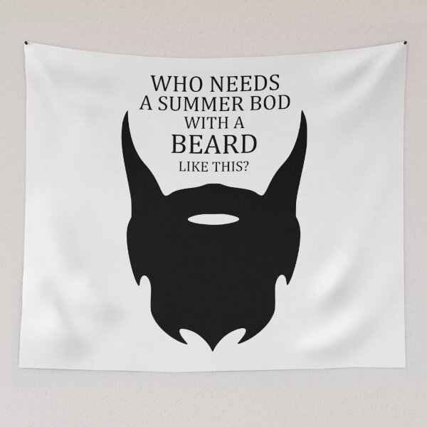 Item preview, Summer bod? Summer beard! designed and sold by DutchMagikarp.