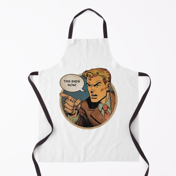 Item preview, This Ends Now (retro comic book art) designed and sold by BLVDdesign.
