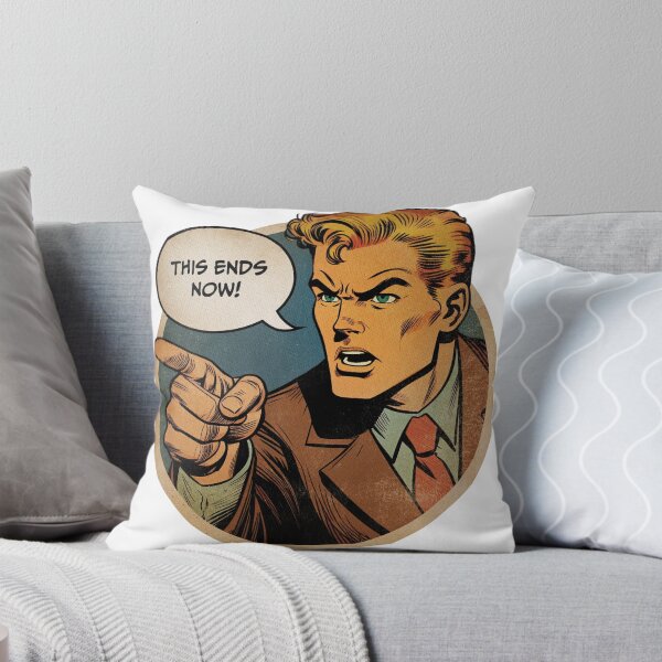 Item preview, This Ends Now (retro comic book art) designed and sold by BLVDdesign.