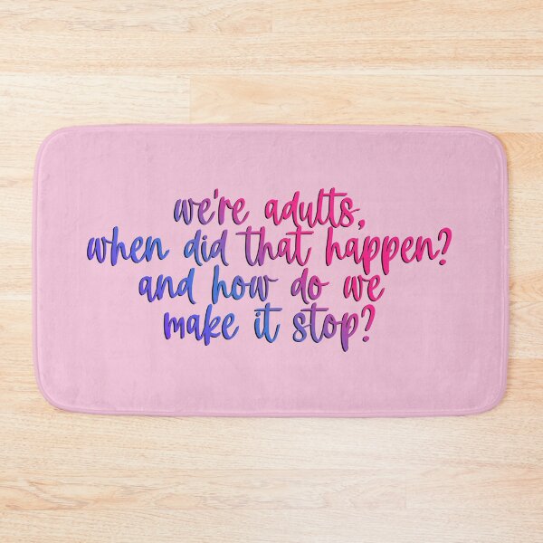 Item preview, Greys Quote We're Adults when did that happen? designed and sold by baranskini.