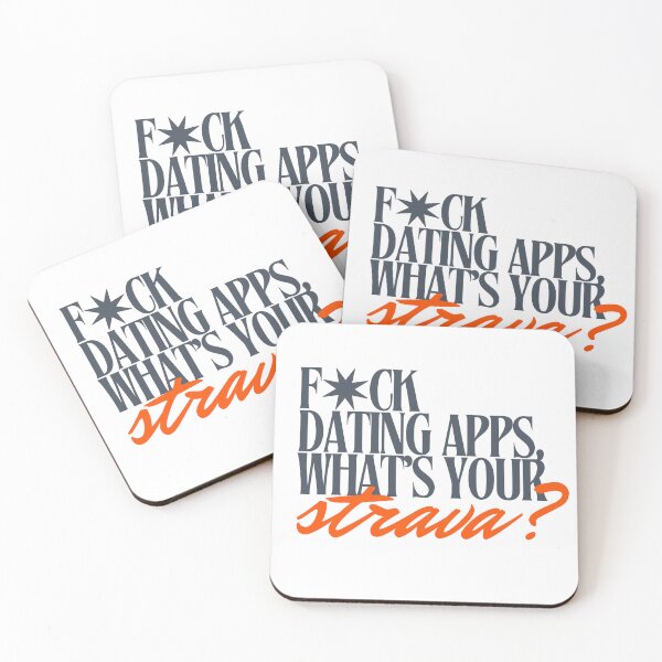 Item preview, F✷CK DATING APPS, WHAT'S YOUR STRAVA? designed and sold by hivictoire.