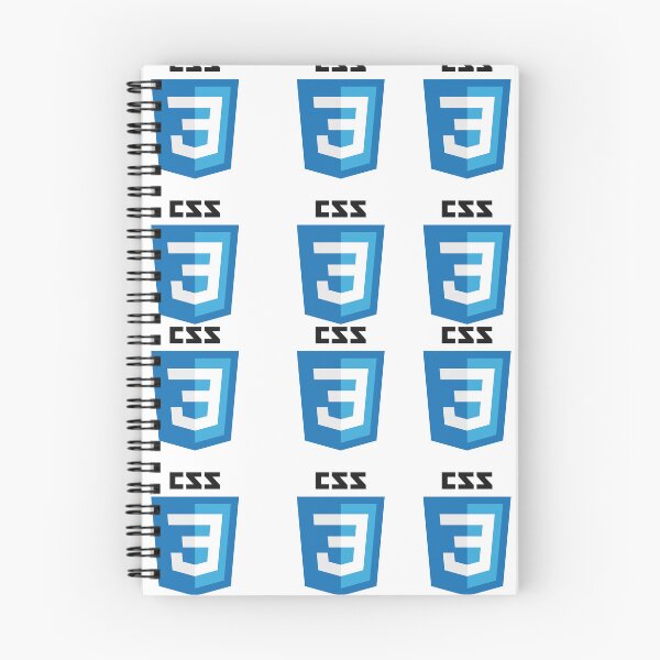 Aperçu de l'œuvre Mot-symbole CSS 4x créée et vendue par GlassySteel.