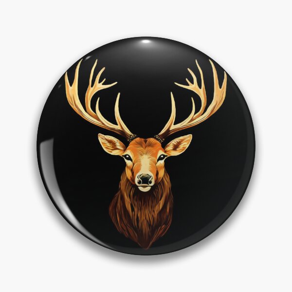 Item preview, Warm-Colored Deer Portrait | Autumn Colors designed and sold by UnhingedBird.