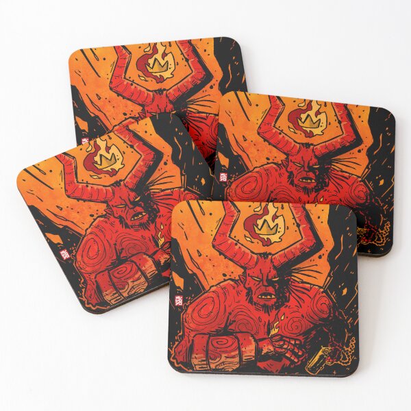 Item preview, Demon Hell Red with Crown designed and sold by ALGOYO.