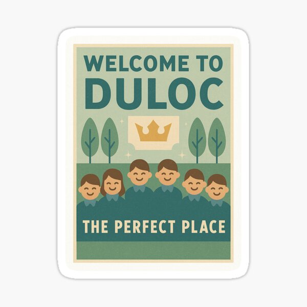 Item preview, Welcome to Duloc  designed and sold by Drama&Doodles.