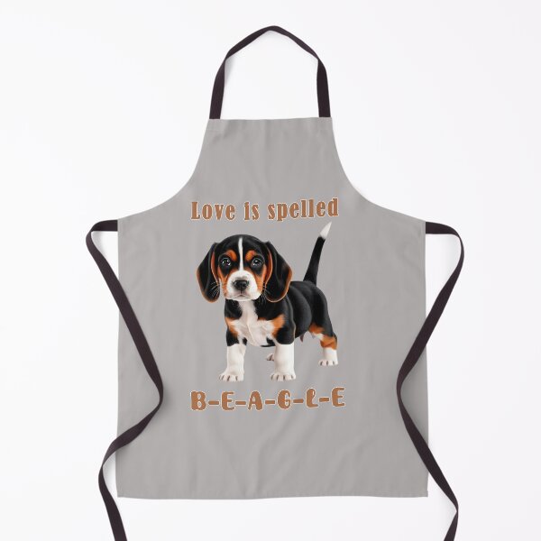 Item preview, Black Tan Beagle – Love Is Spelled B-E-A-G-L-E designed and sold by Pawtraitvibes.