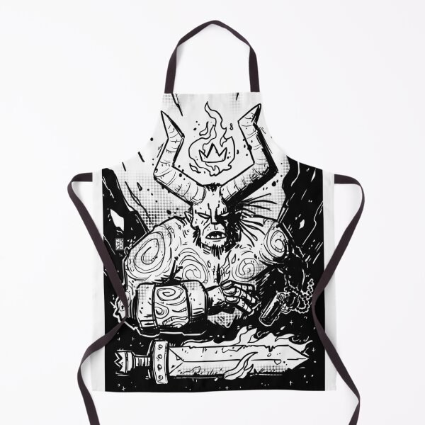 Item preview, Demon Hell Outline with Crown designed and sold by ALGOYO.
