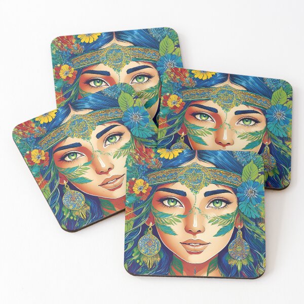 Item preview, Enchanting Face, Bewitching Female Countenance designed and sold by CharlottePlaceArt.