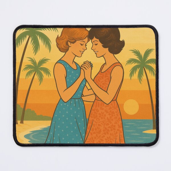 Item preview, Sunset Slow Dance – 1970s Beach Romance designed and sold by KishShop.