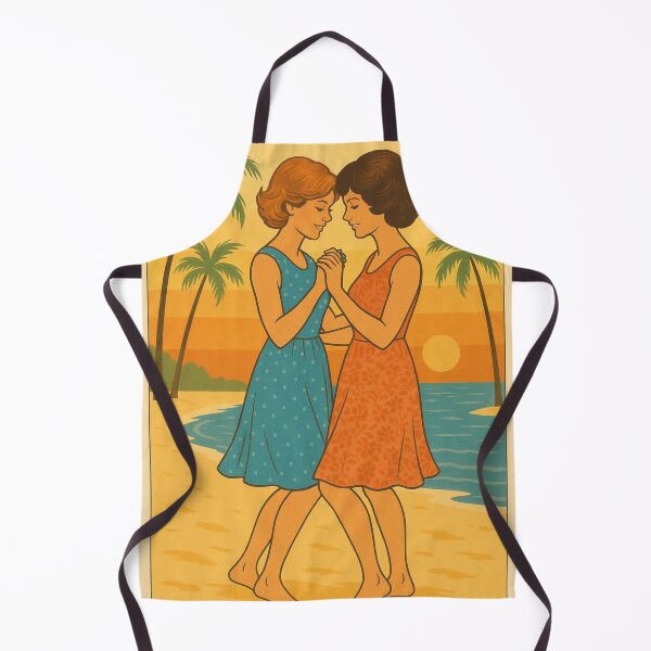 Item preview, Sunset Slow Dance – 1970s Beach Romance designed and sold by KishShop.