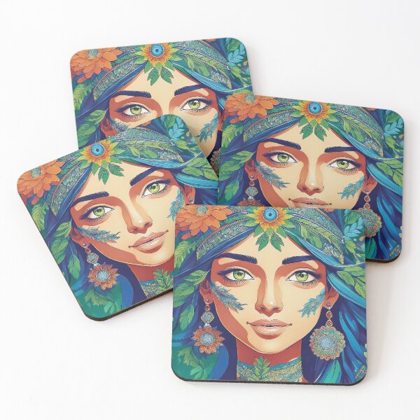 Item preview, Enchanting Face, Bewitching Female Countenance designed and sold by CharlottePlaceArt.