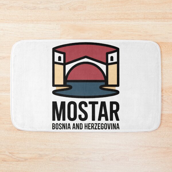 Item preview, Minimalist Mostar Design – Stari Most Symbol | Bosnia & Herzegovina designed and sold by pod24.