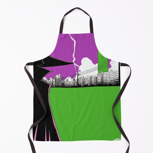 Item preview, Neon Shadow Figure Watching Over City designed and sold by Skelter-Skelter.