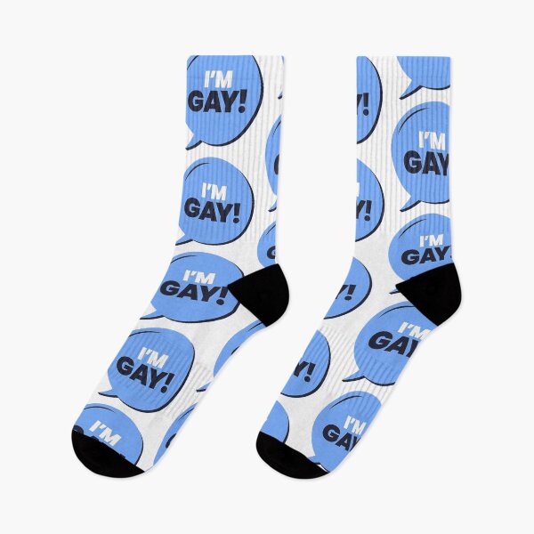 Item preview, Bold I'm Gay Speech Bubble Print   designed and sold by ZhivanCrimson.