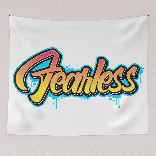Item preview, Fearless Graffiti Font Sticker – Bold Street Style Typography designed and sold by PigpanStickerrr.