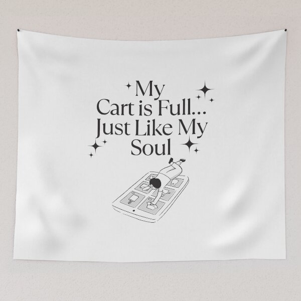 Item preview, My cart is full, just like my soul designed and sold by Peerless-Prime.
