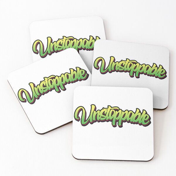 Item preview, Unstoppable Graffiti Font Sticker designed and sold by PigpanStickerrr.