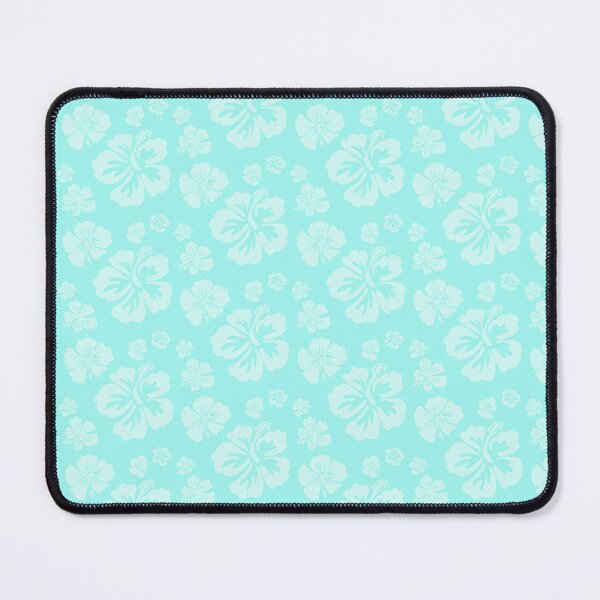 Item preview, Hibiscus Tone on Tone Pastel Turquoise    designed and sold by PD-Coastal.