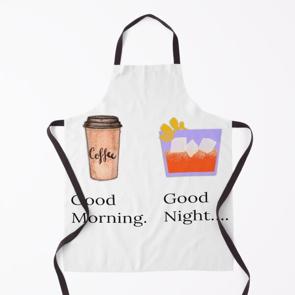 Item preview, Coffee & Cocktails: Good Morning, Good Night designed and sold by AmbientArtCo.