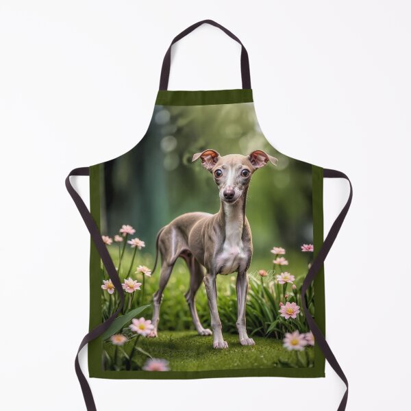 Item preview, Trudy Fawn Italian Greyhound Puppy Portrait Painting designed and sold by Heart and Soul Studio.
