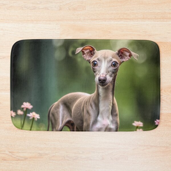 Item preview, Trudy Fawn Italian Greyhound Puppy Portrait Painting designed and sold by Heart and Soul Studio.