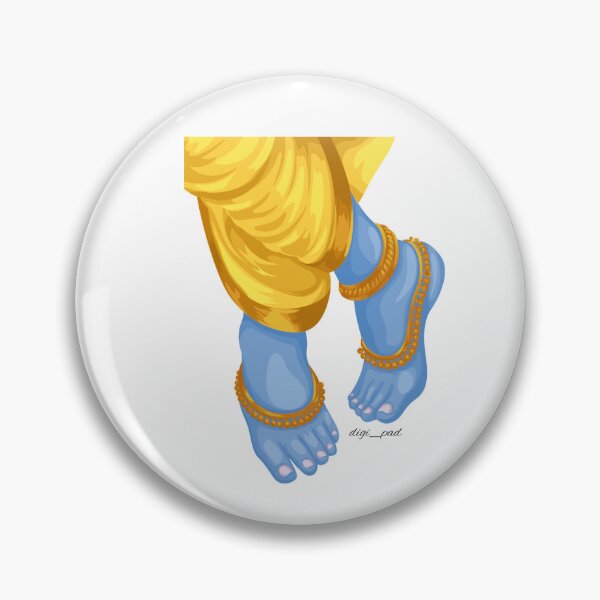 Item preview, Krishna Feet designed and sold by AyushkaAgarwal.