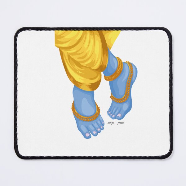 Item preview, Krishna Feet designed and sold by AyushkaAgarwal.