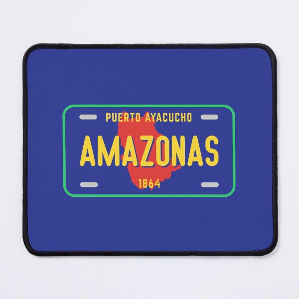 Item preview, License Plate from the State of Amazonas, Venezuela. designed and sold by 1989Ve&Co.