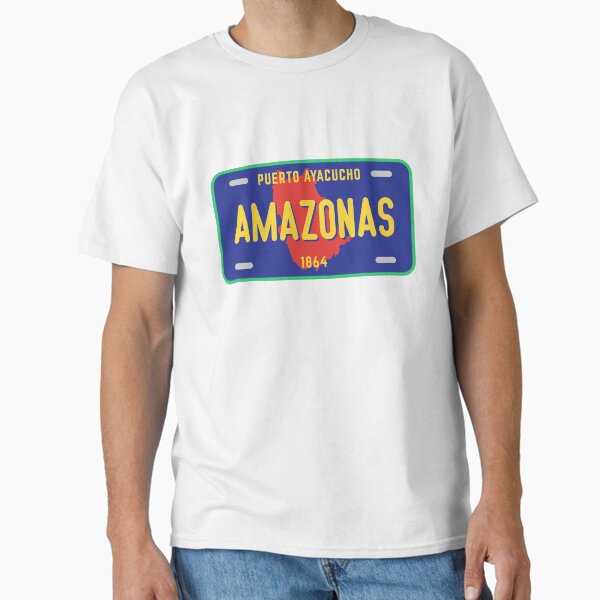 Artikel-Vorschau von Nummernschild aus dem Bundesstaat Amazonas, Venezuela., designt und verkauft von 1989Ve&Co.