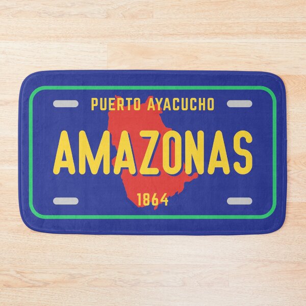 Item preview, License Plate from the State of Amazonas, Venezuela. designed and sold by 1989Ve&Co.