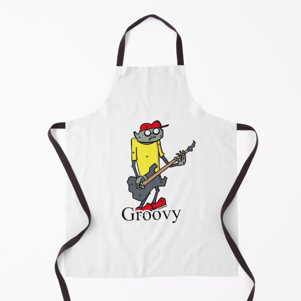 Item preview, Funny Zombie Bassist – Pop Art Cartoon designed and sold by R-T-Gracie.