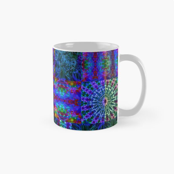 Item preview, Trippy Neon Patchwork Tie Dye designed and sold by AuroraXGreen.