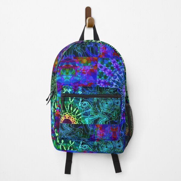 Item preview, Trippy Neon Patchwork Tie Dye designed and sold by AuroraXGreen.
