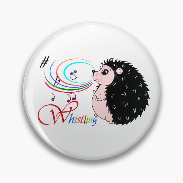 Item preview, A whistling hedgehog  designed and sold by Shirley cute art .