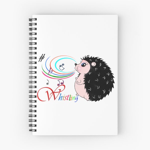 Item preview, A whistling hedgehog  designed and sold by Shirley cute art .