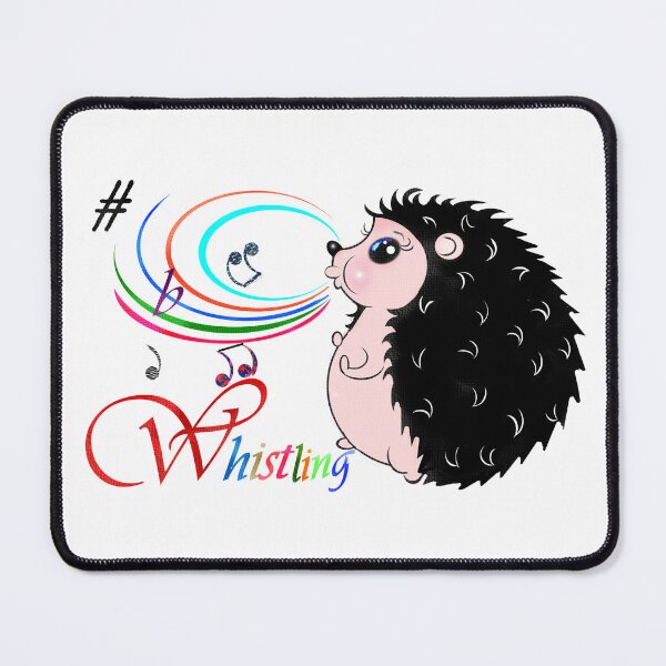 Item preview, A whistling hedgehog  designed and sold by Shirley cute art .