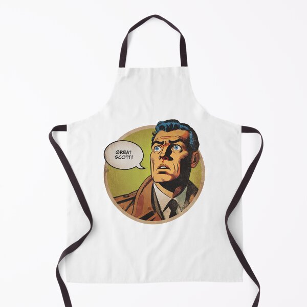 Item preview, Great Scott (retro comic book art) designed and sold by BLVDdesign.