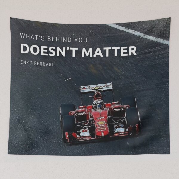 Item preview, F1 Ferrari Racing Quote Poster Enzo Ferrari Inspiration designed and sold by thundergearshop.