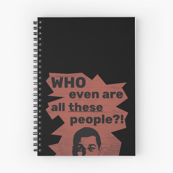 Item preview, Copy of Copy of Who Even Are All These People?! – Sarcastic Social Quote designed and sold by Nikandnik.design.