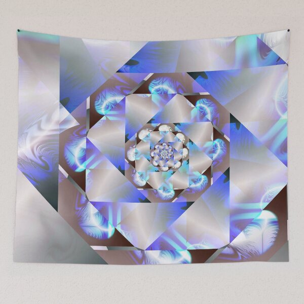 Item preview, Azure Descent: A Crystalline Spiral designed and sold by bloorose.