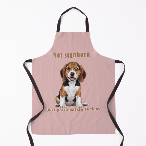 Item preview, Curious black and brown baby beagle designed and sold by Pawtraitvibes.