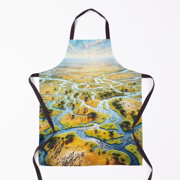 Item preview, Okavango delta, Botswana designed and sold by kalahariart.