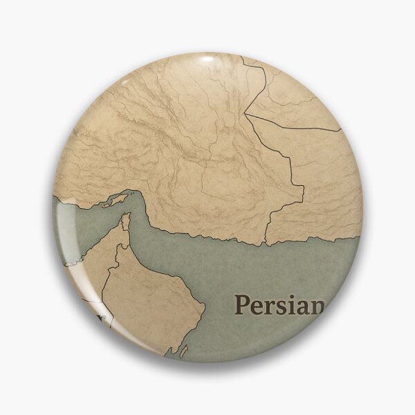 Item preview, Vintage Map of the Persian Gulf – Middle East Geography Print designed and sold by SHKDesigner.