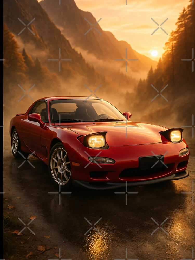 Thumbnail 4 of 4, iPhone Case, Rotary Engine Legend In Dramatic Alpine Landscape Setting designed and sold by RevUpDesign.