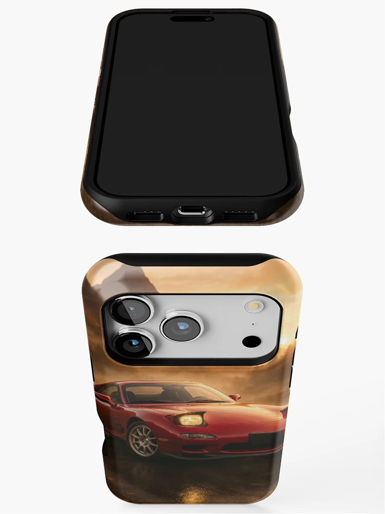 Thumbnail 3 of 4, iPhone Case, Rotary Engine Legend In Dramatic Alpine Landscape Setting designed and sold by RevUpDesign.