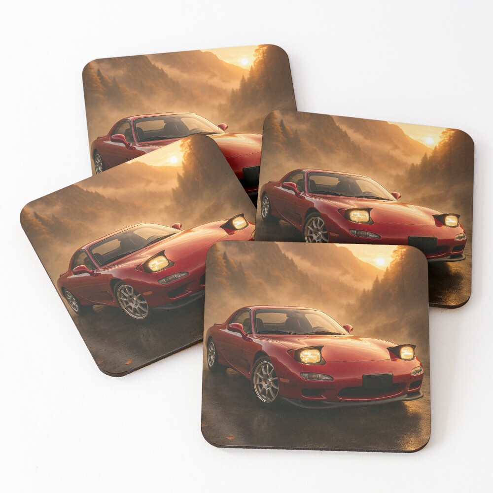 Item preview, Coasters (Set of 4) designed and sold by RevUpDesign.